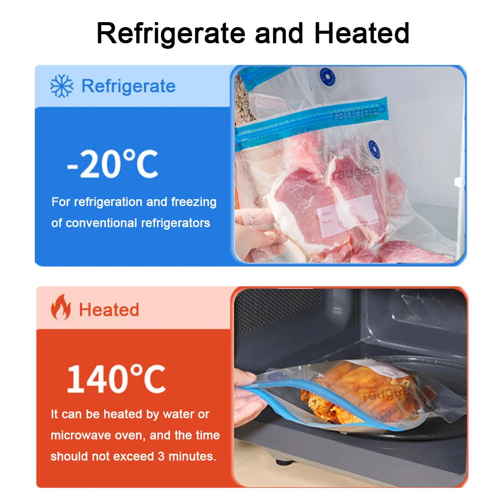 Vacuum Sealing Food Bags