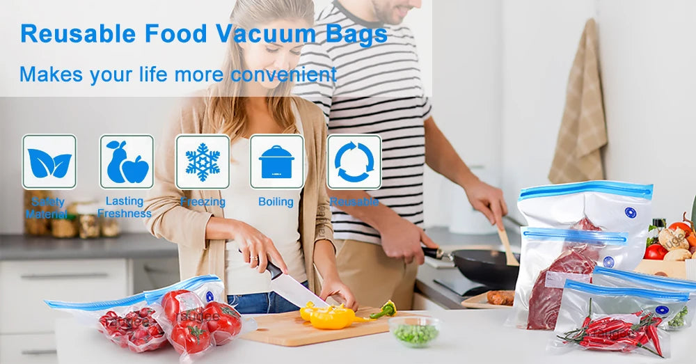 Vacuum Sealing Food Bags