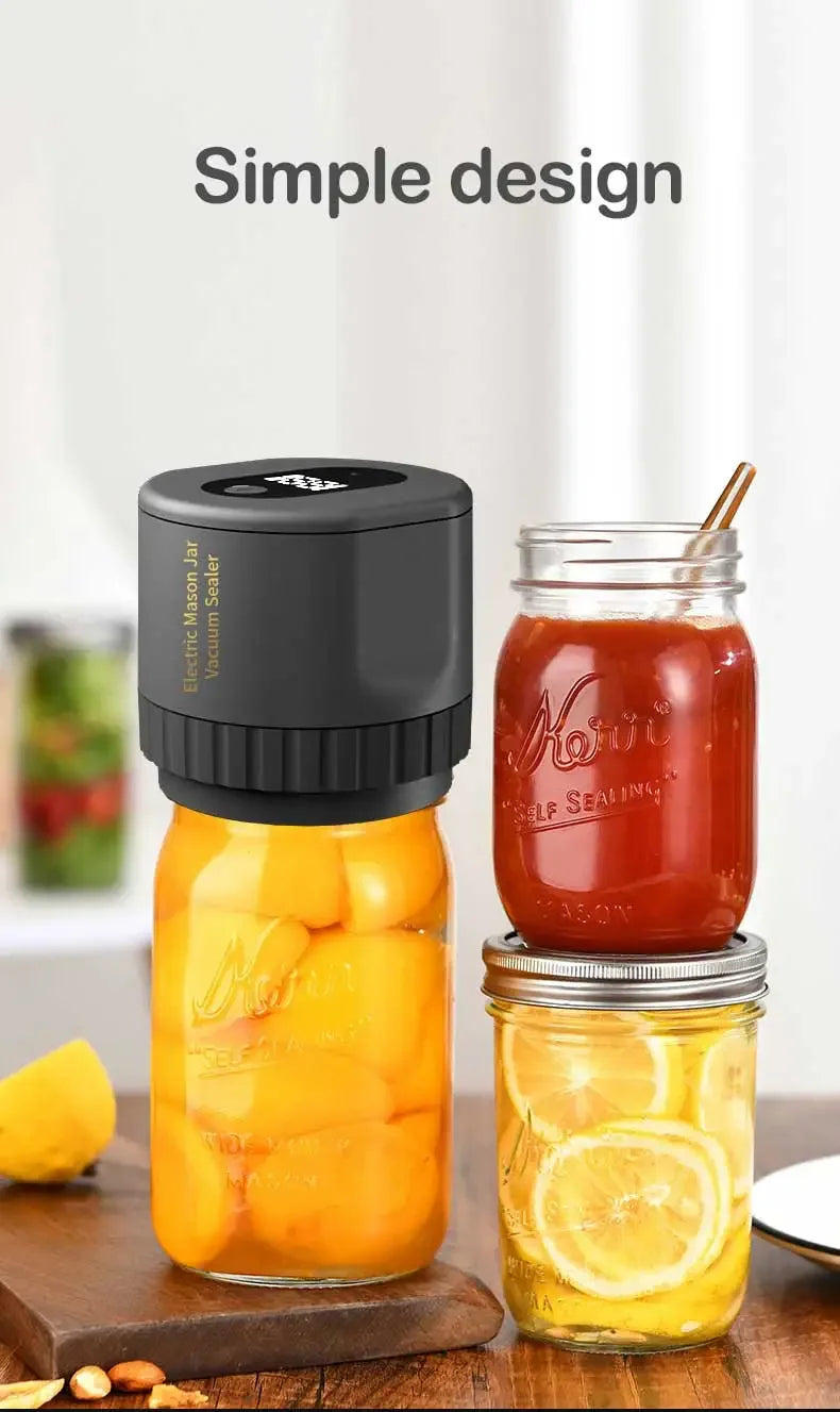 Mason Jar Vacuum Sealer