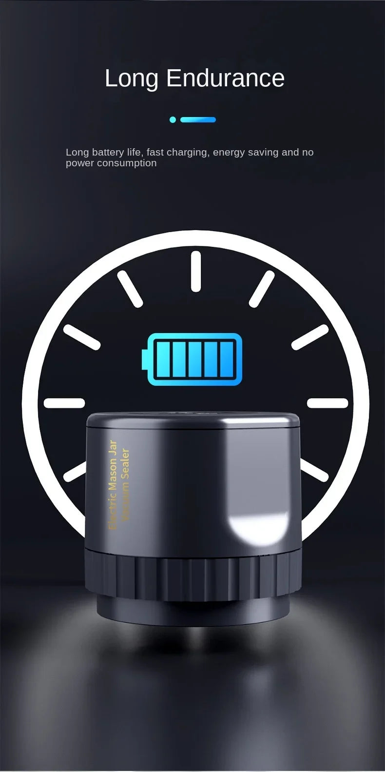 Mason Jar Vacuum Sealer