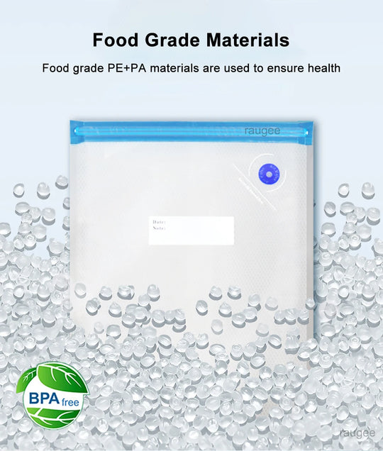 Vacuum Sealing Food Bags