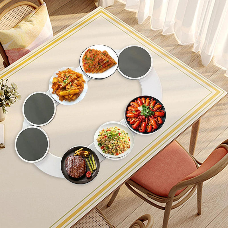 Dining Table Rotating Food Tray