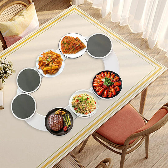 Dining Table Rotating Food Tray