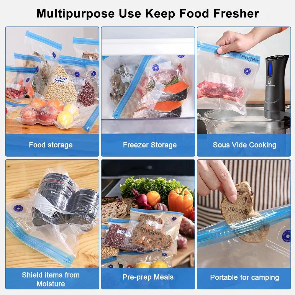 Vacuum Sealing Food Bags