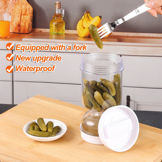 Flip Pickle Jar