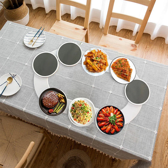 Dining Table Rotating Food Tray
